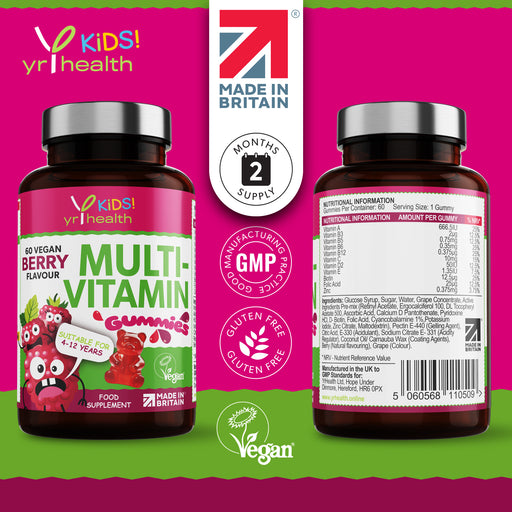 Kids Bundle: Multivitamin Gummies + Magnesium Chewables + Vitamin D3 Chewables