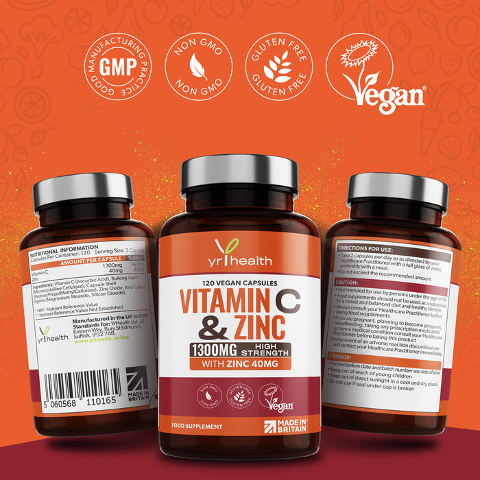 Double Up Bundle: Vitamin D3 & K2 + Vitamin C & Zinc