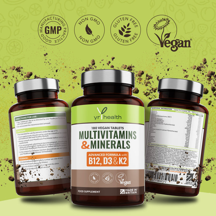 Family Multivitamins Bundle: Multivitamins & Minerals + Kids Multivitamin Gummies