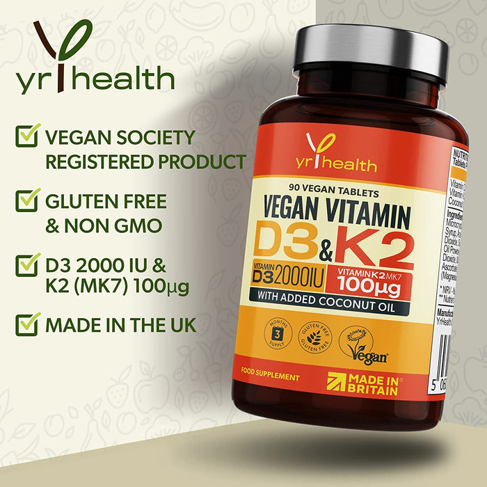 Double Up Bundle: Vitamin D3 & K2 + Vitamin C & Zinc